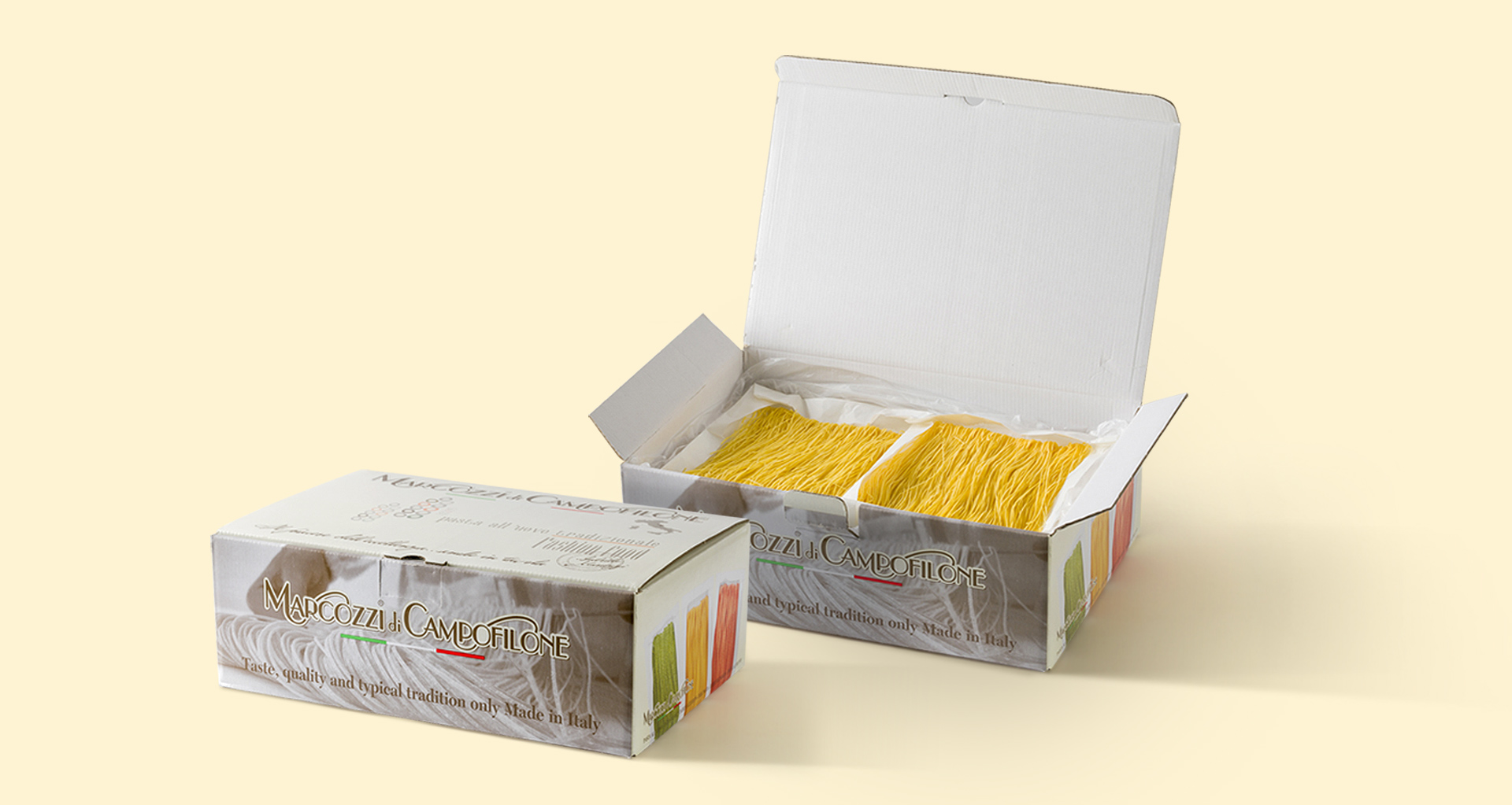 Pasta all’uovo di Campofilone | Pastificio Marcozzi di Campofilone