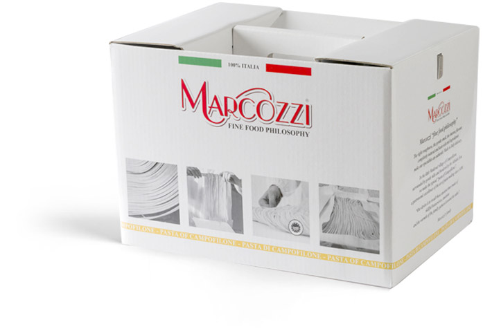 Specialità tradizionali Marcozzi, perfette per ogni occasione, da condividere con le nostre confezioni regalo di pasta di Campofilone.