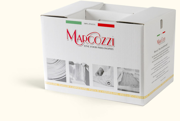 Specialità tradizionali Marcozzi, perfette per ogni occasione, da condividere con le nostre confezioni regalo di pasta di Campofilone.