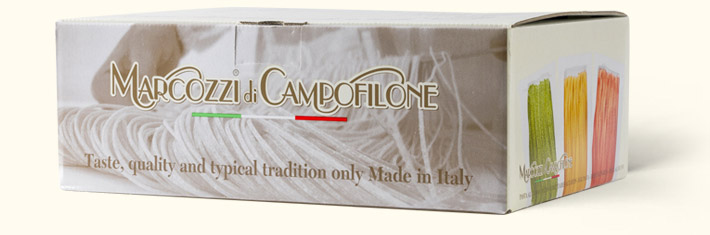 Specialità tradizionali Marcozzi, perfette per ogni occasione, da condividere con le nostre confezioni regalo di pasta di Campofilone.